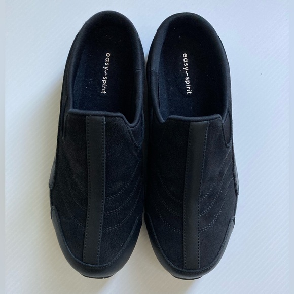 Easy Spirit clogs all black clogs comfort slip on shoes clogs 9.5W women’s shoes - Picture 3 of 6